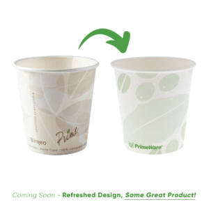 PLA Lined Hot Cups 10 oz Compostable