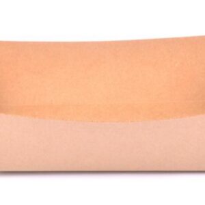 8.5" X 5.5" X 2" Nested Lunch Tray Kraft, Paperboard