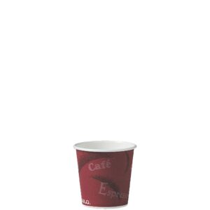 SSP Paper Hot Cup 4 oz Stock Print BISTRO
