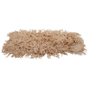 Dust Mop Cut End-Tie Reusable White 5" x 24"