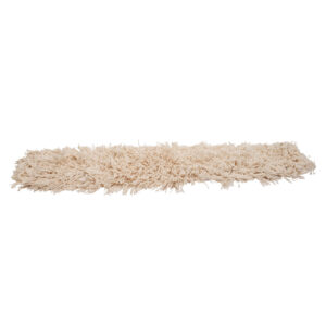 Dust Mop Cut End-Tie Reusable White 5" x 36"