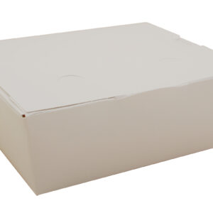 #8 ChampPak Classic Container White, 6" X 4.75" X 2.5"
