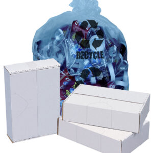 40x46 XX-Heavy Blue Tint 'Recycling" Premium liner