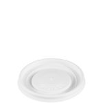 Plastic Vented Lid White