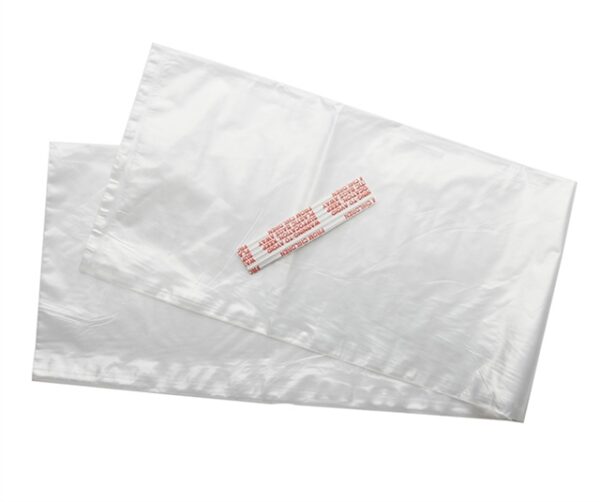 Food Storage Bags Clear 18" x 24" with ties