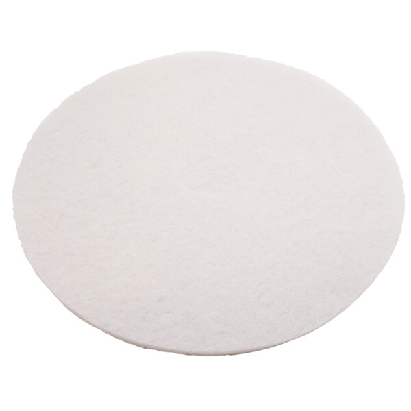 Round Polishing Pad White 19"