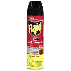 Raid Ant & Roach Killer 26 17.5 oz. Aerosol, Lemon