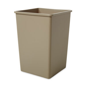 Untouchable Square Container Beige, 35 Gallon / 132.5 Liter
