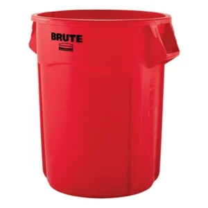 Brute Vented Container Red, 55 Gallon / 208.2 Liter