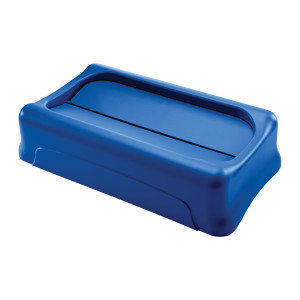 Slim Jim Container Swing Lid Blue