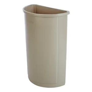 Untouchable Half Round Container Beige, 21 Gallon / 79.5 Liter