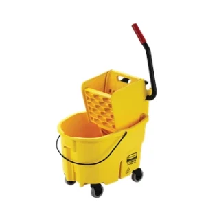 WaveBrake Side-Press Combo Yellow 26 Quart Bucket & Wringer
