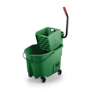 WaveBrake Side-Press Combo Green, 35 Quart, Bucket & Wringer