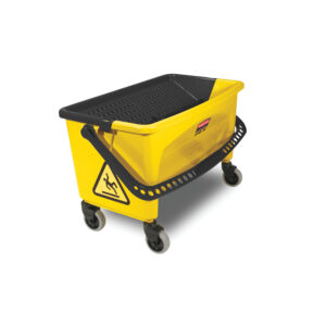 HYGEN Microfiber Charging Bucket Yellow, w/ Press Wringer