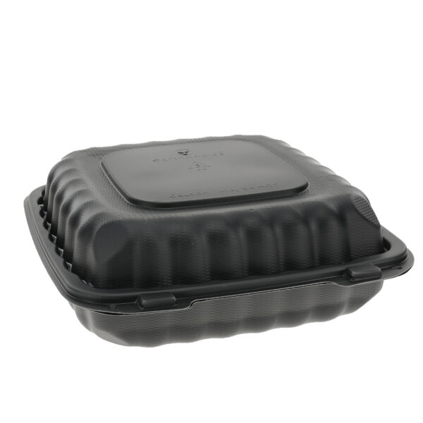 SmartLock Large Hinged Container Black TFPP 1 Cmpt 9.33x8.88x3.1