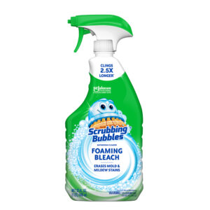 Scrubbing Bubbles Bathroom Cleaner 32 oz., Foaming w/ Bleach