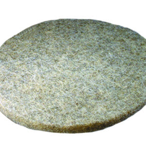 Round Burnishing Pad Natural Blend Heavy Hair 19"