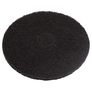 Round Stripping Pad Black 14"