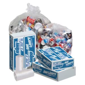 33x39 Heavy Can Liner Clear