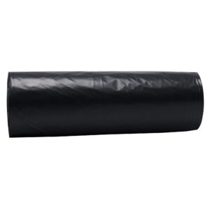 38x58 41 micron Black 60 gallons LLD Repro Liner Perforated Rolls