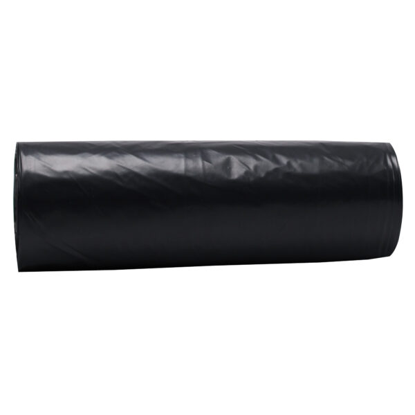 38x58 41 micron Black 60 gallons LLD Repro Liner Perforated Rolls