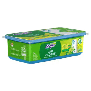 Swiffer Wet Refill Cloths 24 Count, Gain Scent