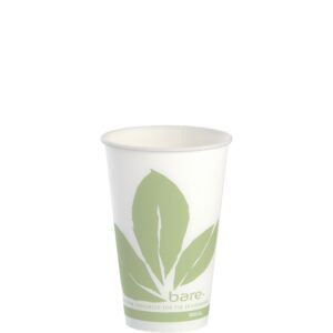 Bare Waxed Paper Cold Cups 12 oz
