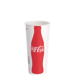 DSP Paper Cold Cups 24 oz Stock Print COCA COLA TRADEMARK III
