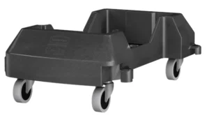Slim Jim Resin Trainable Dolly Black For 16 & 23 Gallon Container
