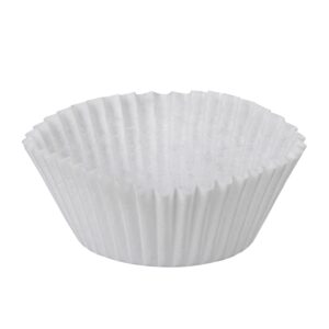 Paper Round Baking Cup White 2" x 4.5"