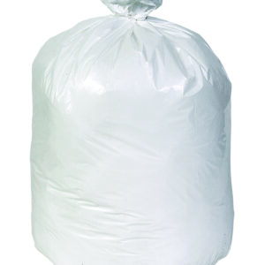 33x39 .75 Mil White Perf Roll Mighty Tough Can Liner