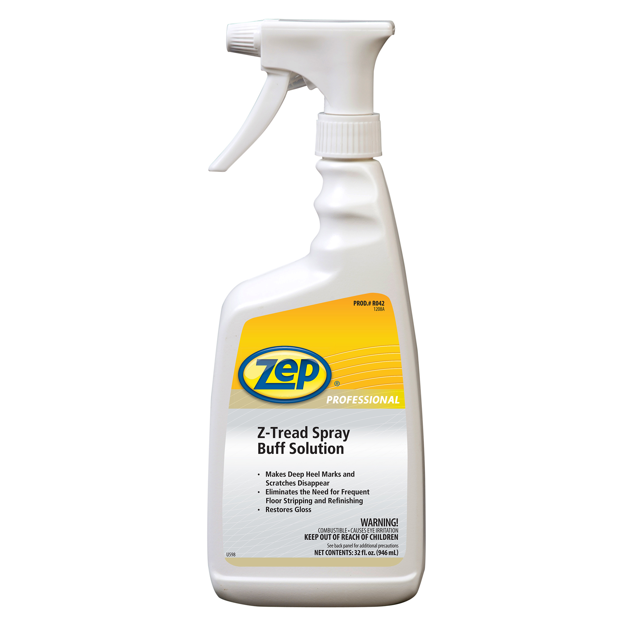 Zep Pro Z-Tread Spray Buff Solution RTU 32 oz