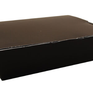 14" X 10" X 4" Bakery Box Pink, Non-Window, Lock-Corner