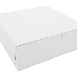 8" X 5" X 3.5" Bakery Box Pink, Non-Window, Lock-Corner