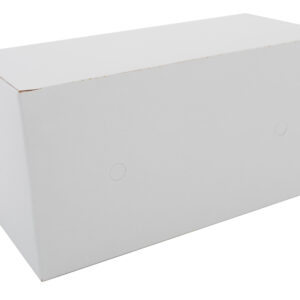 4.5" X 4.5" X 4.5" Bakery Box w/ Window, White Paperboard