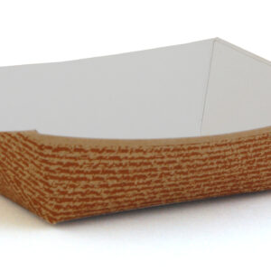 8" X 5.75" X 2.5" Window Bakery Box Winter Wonderland Design