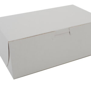28" X 20" X 4" Bakery Tray Pink Non-Window Lock-Corner
