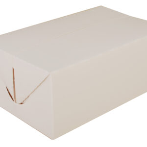 12" X 8" X 2.25" Bakery Box  White, Paperboard, w/ Window