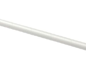 7.75" Jumbo Paper Straw White, Paper Wrapped