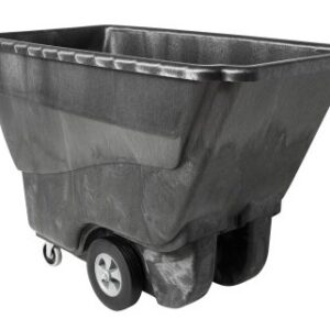 Structural Foam 1250 lb. Tilt Truck Black, 1 Cubic Yard, Standard Duty