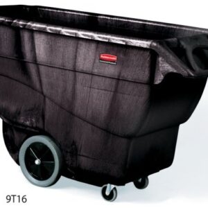 Structural Foam Tilt Truck Black, 1 Cubic Yard, Heavy Duty