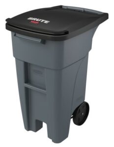 Brute Rollout Waste Container Gray, 32 Gallon / 121.1 Liter