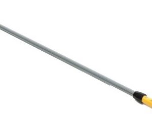 Gripper Clamp Style Wet Mop Handle Aluminum/Yellow Plastic Head, 60"