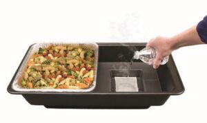 Sterno SpeedHeat Bases & Trays 1 Base 1 Tray & 2 Packets Per Kit