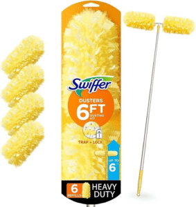 Swiffer Dusters HD Starter Kit 6' Extendable Handle & 4 Dusters