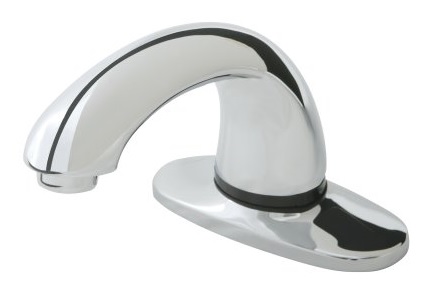 Milano Auto Polished Chrome Faucet 4" Center Set, Kit 3
