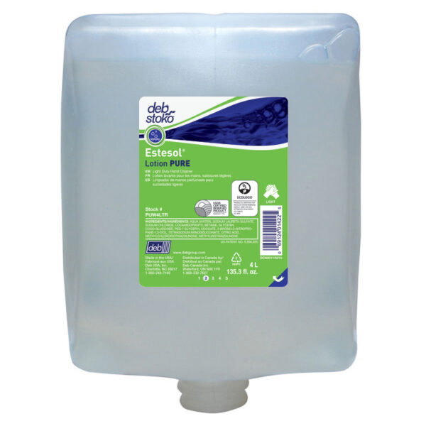 Estesol Lotion Hand Cleanser 4 Liter Catridge, Perfume-Free