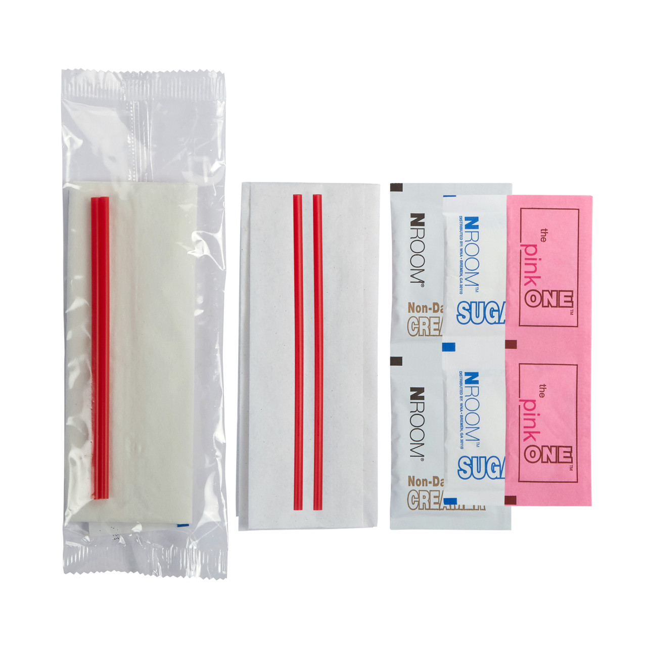 Coffee Kit - 2 Sug  2 Sug Sub 2 Creamers 2 Stirrers & Napkin