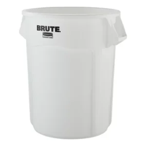 Brute Vented Container White, 55 Gallon