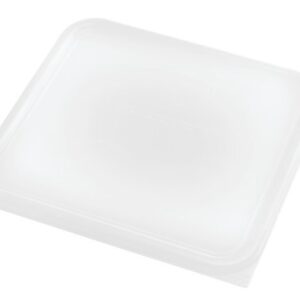 Square Storage Container Lid White, 12-22 Quart